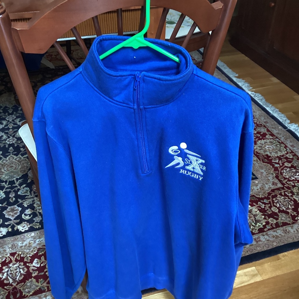 St. Xavier Rugby Pull- over  Size L